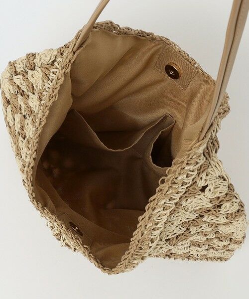 SHIPS / シップス トートバッグ | quaranciel: クロシェ デザイン ワンハンドル トートバッグ | 詳細11