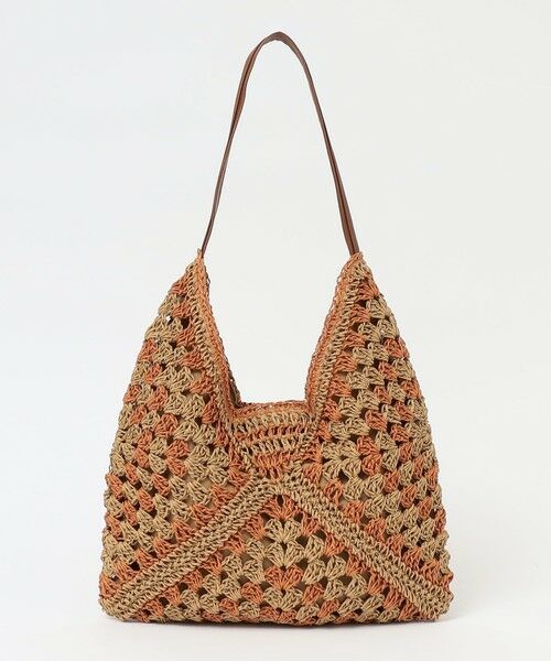 SHIPS / シップス トートバッグ | quaranciel: クロシェ デザイン ワンハンドル トートバッグ | 詳細17