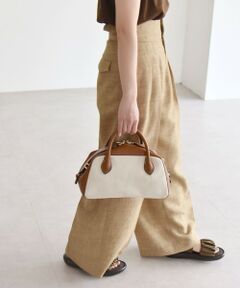 SHIPS / シップス ショルダーバッグ | quaranciel: ダブルジップ デザイン ボストン ショルダー バッグ