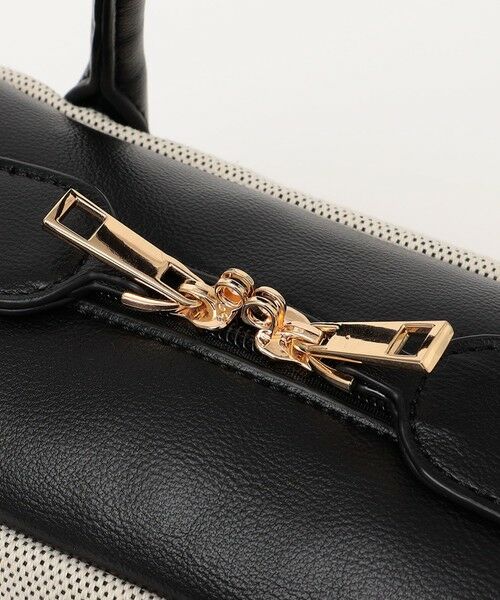 SHIPS / シップス ショルダーバッグ | quaranciel: ダブルジップ デザイン ボストン ショルダー バッグ | 詳細23