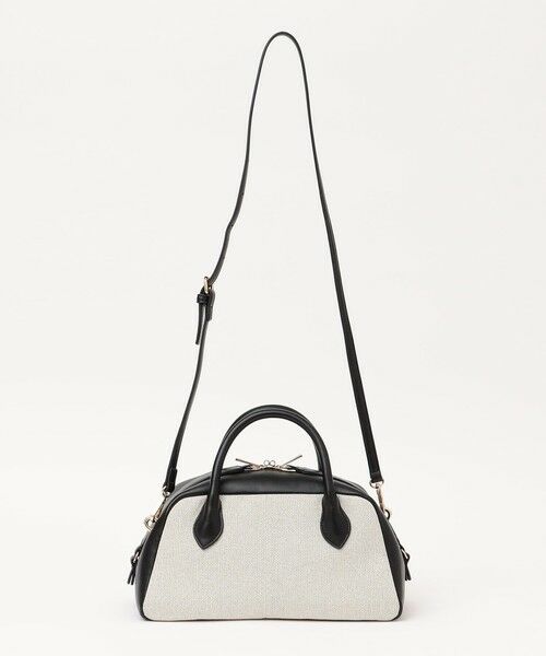 SHIPS / シップス ショルダーバッグ | quaranciel: ダブルジップ デザイン ボストン ショルダー バッグ | 詳細24