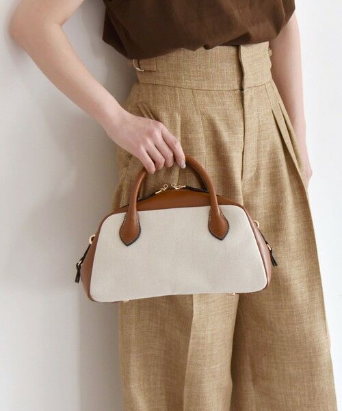 SHIPS / シップス ショルダーバッグ | quaranciel: ダブルジップ デザイン ボストン ショルダー バッグ | 詳細26