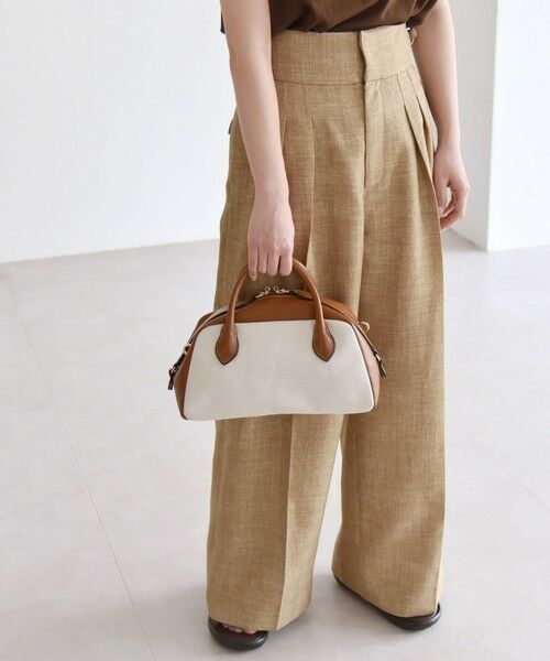 SHIPS / シップス ショルダーバッグ | quaranciel: ダブルジップ デザイン ボストン ショルダー バッグ | 詳細27