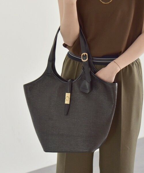 SHIPS / シップス トートバッグ | quaranciel: A4 メタル カゴ トートバッグ | 詳細2