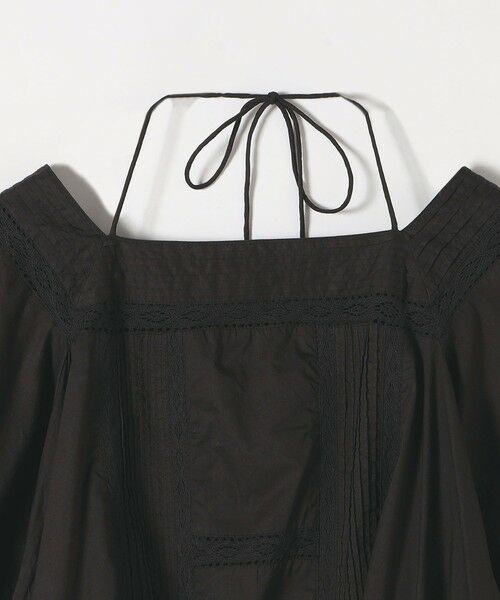 SHIPS / シップス シャツ・ブラウス | quaranciel:〈洗濯機可能〉コットン レース ライン スクエア ネック ブラウス | 詳細27