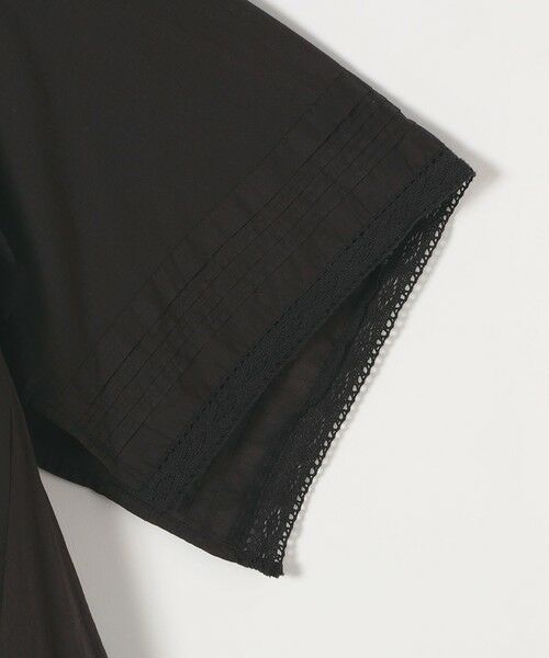 SHIPS / シップス シャツ・ブラウス | quaranciel:〈洗濯機可能〉コットン レース ライン スクエア ネック ブラウス | 詳細28