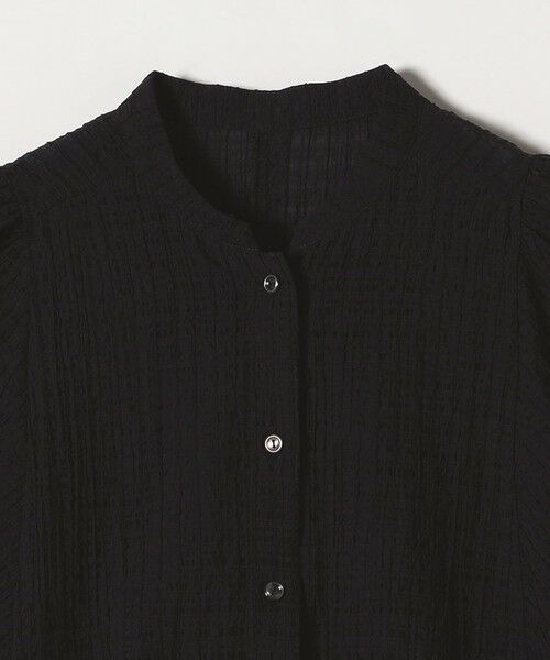 SHIPS / シップス シャツ・ブラウス | quaranciel:〈洗濯機可能〉スタンドカラー シアー フリル ハーフスリーブ ブラウス | 詳細20