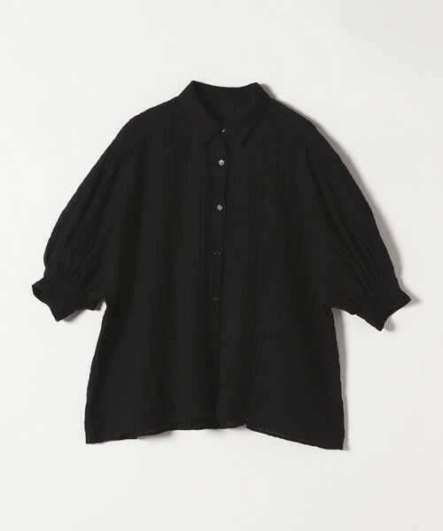 SHIPS / シップス シャツ・ブラウス | quaranciel :〈洗濯機可能〉シアー バンピー レギュラーカラー パフ シャツ ブラウス | 詳細25