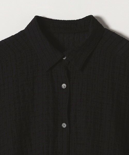 SHIPS / シップス シャツ・ブラウス | quaranciel :〈洗濯機可能〉シアー バンピー レギュラーカラー パフ シャツ ブラウス | 詳細27