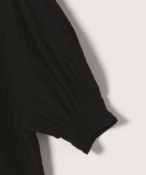 SHIPS / シップス シャツ・ブラウス | quaranciel :〈洗濯機可能〉シアー バンピー レギュラーカラー パフ シャツ ブラウス | 詳細28