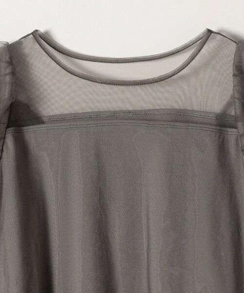 SHIPS / シップス カットソー | quaranciel:〈手洗い可能〉チュール パフスリーブ ドッキング プルオーバー | 詳細11