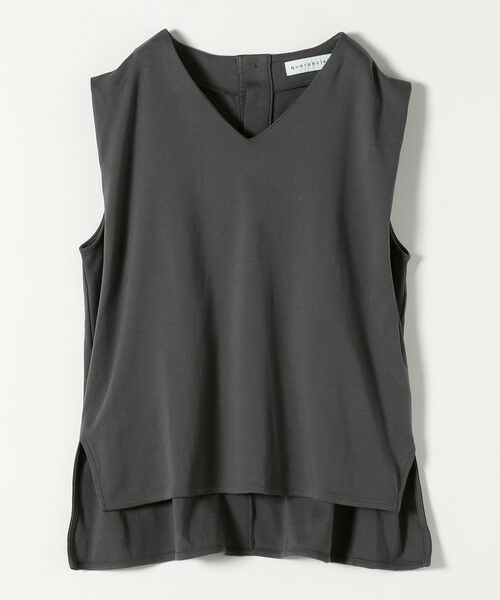 SHIPS / シップス Tシャツ | quaranciel:〈接触冷感/汗染み防止加工/洗濯機可能〉Vネック ノースリーブ プルオーバー | 詳細17