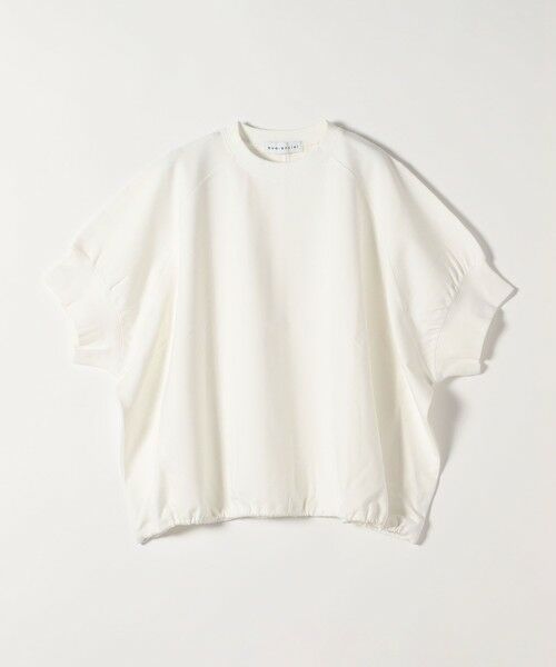 SHIPS / シップス Tシャツ | 《一部追加予約》quaranciel:〈洗濯機可能〉ライト ポンチ ハーフスリーブ ドロスト ルーズ TEE | 詳細12