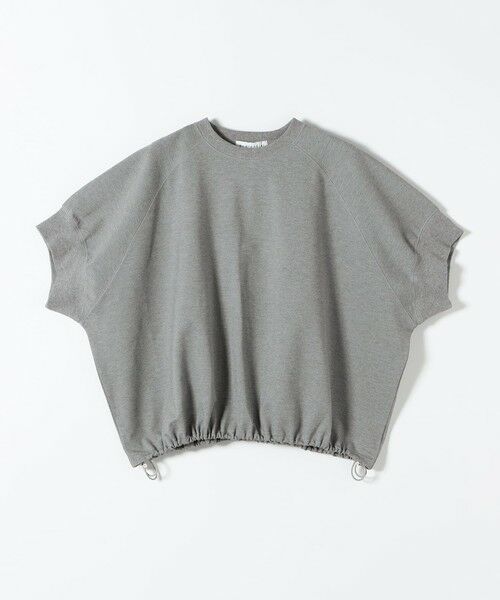 SHIPS / シップス Tシャツ | quaranciel:〈洗濯機可能〉ライト ポンチ ハーフスリーブ ドロスト ルーズ TEE | 詳細24
