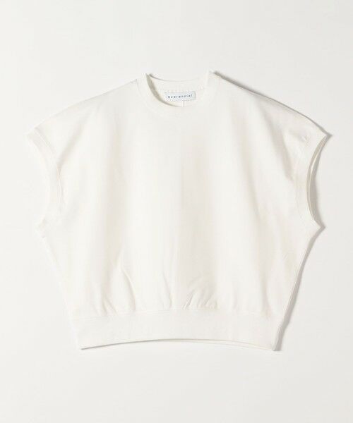 SHIPS / シップス Tシャツ | quaranciel:〈洗濯機可能〉ライト ポンチ コンパクト フレンチスリーブ TEE | 詳細13