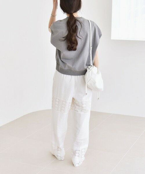 SHIPS / シップス Tシャツ | quaranciel:〈洗濯機可能〉ライト ポンチ コンパクト フレンチスリーブ TEE | 詳細16