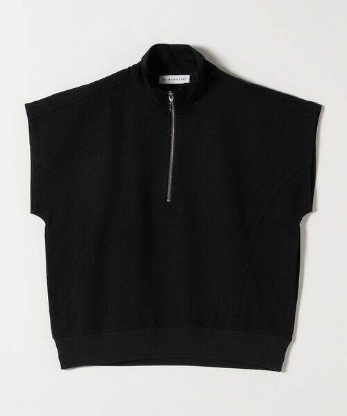 SHIPS / シップス Tシャツ | quaranciel:〈洗濯機可能〉ライト ポンチ ハーフジップ フレンチスリーブ TEE | 詳細17