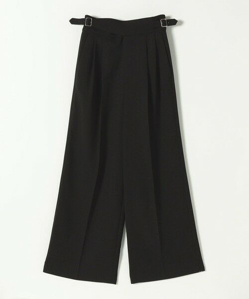 SHIPS / シップス その他パンツ | quaranciel:〈洗濯機可能〉ウーステッド ハイウエスト グルカ ワイド パンツ | 詳細18