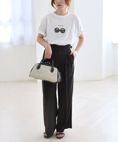 SHIPS / シップス その他パンツ | quaranciel:〈洗濯機可能〉ウーステッド ハイウエスト グルカ ワイド パンツ | 詳細10