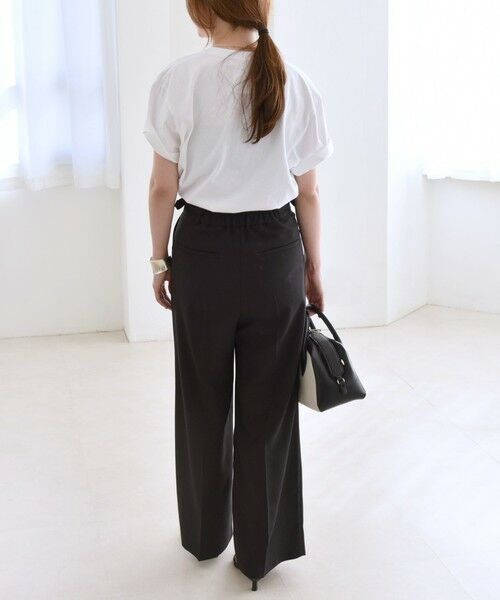 SHIPS / シップス その他パンツ | quaranciel:〈洗濯機可能〉ウーステッド ハイウエスト グルカ ワイド パンツ | 詳細11