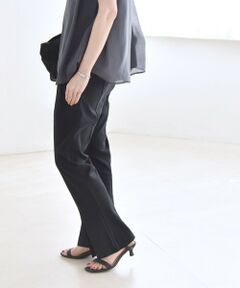 SHIPS / シップス その他パンツ | quaranciel:〈接触冷感/汗染み防止加工/洗濯機可能〉スリット イージー パンツ