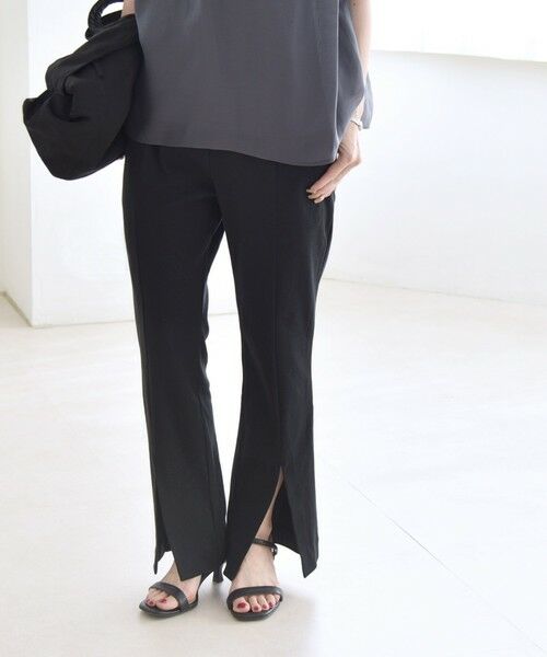 SHIPS / シップス その他パンツ | quaranciel:〈接触冷感/汗染み防止加工/洗濯機可能〉スリット イージー パンツ | 詳細26