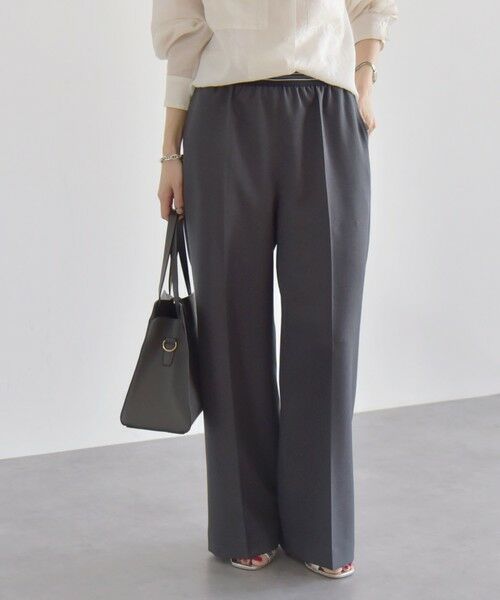 SHIPS / シップス その他パンツ | quaranciel:〈手洗い可能〉ウエスト ライン イージー ワイド パンツ 2 | 詳細3