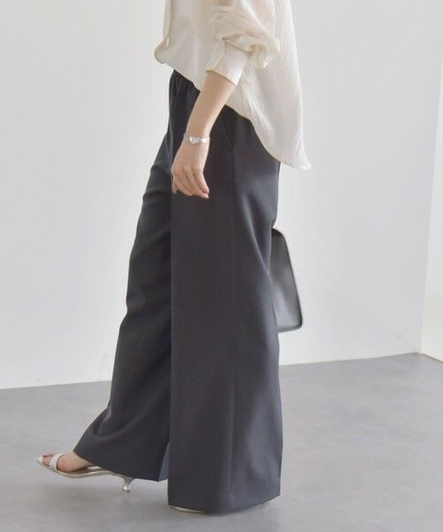 SHIPS / シップス その他パンツ | quaranciel:〈手洗い可能〉ウエスト ライン イージー ワイド パンツ 2 | 詳細5