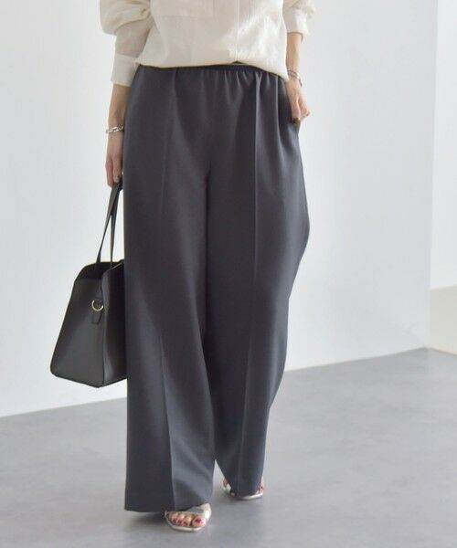 SHIPS / シップス その他パンツ | quaranciel:〈手洗い可能〉ウエスト ライン イージー ワイド パンツ 2 | 詳細6