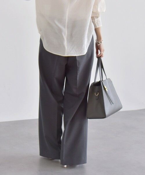 SHIPS / シップス その他パンツ | quaranciel:〈手洗い可能〉ウエスト ライン イージー ワイド パンツ 2 | 詳細7