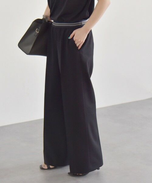 SHIPS / シップス その他パンツ | quaranciel:〈手洗い可能〉ウエスト ライン イージー ワイド パンツ 2 | 詳細22