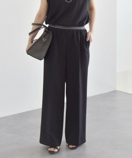 SHIPS / シップス その他パンツ | quaranciel:〈手洗い可能〉ウエスト ライン イージー ワイド パンツ 2 | 詳細23