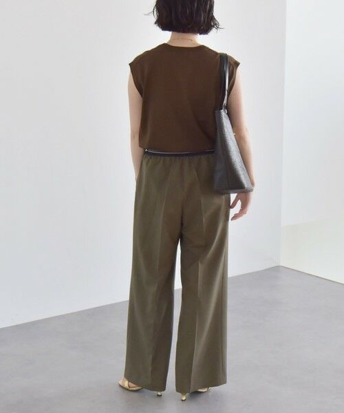 SHIPS / シップス その他パンツ | quaranciel:〈手洗い可能〉ウエスト ライン イージー ワイド パンツ 2 | 詳細27