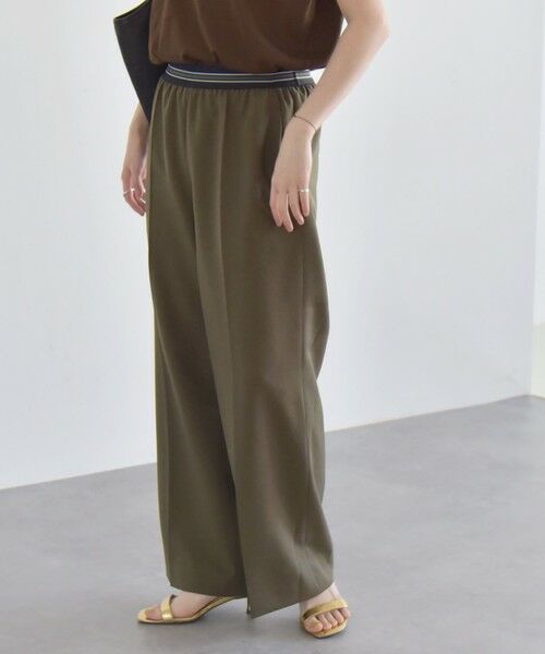 SHIPS / シップス その他パンツ | quaranciel:〈手洗い可能〉ウエスト ライン イージー ワイド パンツ 2 | 詳細30