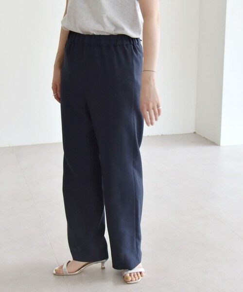 SHIPS / シップス ロング・マキシ丈ワンピース | quaranciel:〈洗濯機可能〉リネン ライク スキッパー シャツ ワンピース＆パンツ セットアップ | 詳細30