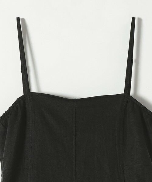 SHIPS / シップス ロング・マキシ丈ワンピース | quaranciel:〈洗濯機可能〉フラックス リネン キャミソール ワンピース | 詳細11