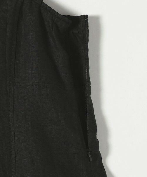 SHIPS / シップス ロング・マキシ丈ワンピース | quaranciel:〈洗濯機可能〉フラックス リネン キャミソール ワンピース | 詳細12