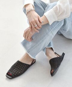 SHIPS / シップス サンダル | quaranciel: メッシュ フラット サンダル