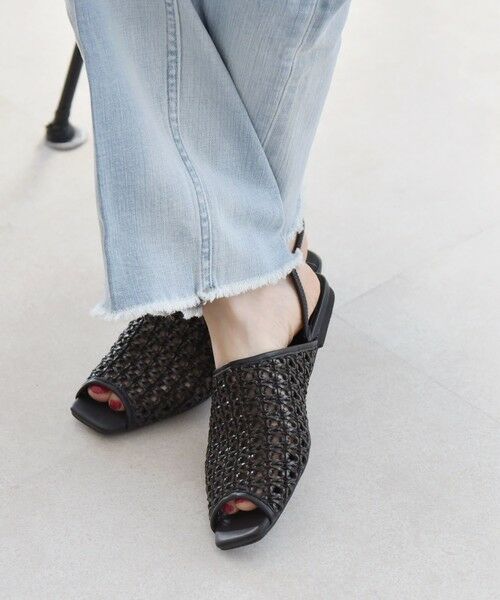 SHIPS / シップス サンダル | quaranciel: メッシュ フラット サンダル | 詳細2