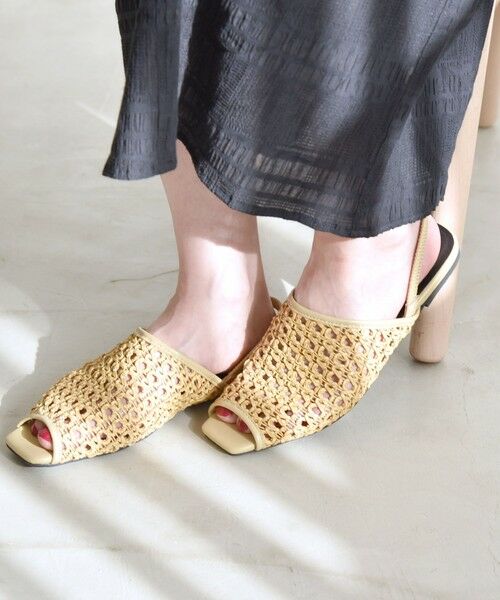 SHIPS / シップス サンダル | quaranciel: メッシュ フラット サンダル | 詳細6