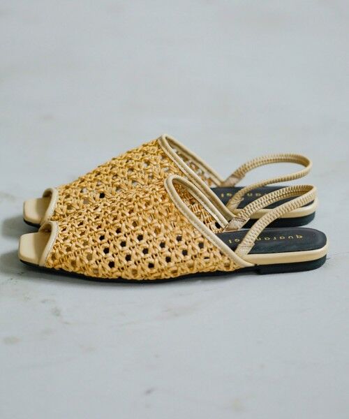 SHIPS / シップス サンダル | quaranciel: メッシュ フラット サンダル | 詳細8