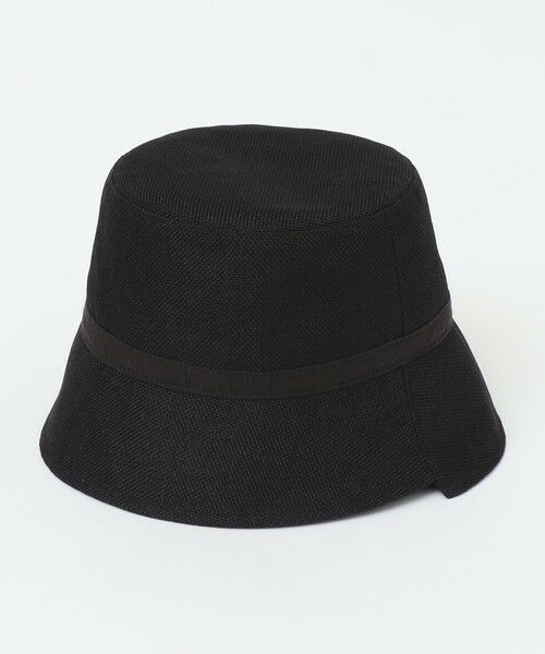 SHIPS / シップス ハット | quaranciel :〈手洗い可能〉リネン ライク リボン バケット ハット | 詳細3