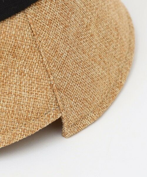 SHIPS / シップス ハット | quaranciel :〈手洗い可能〉リネン ライク リボン バケット ハット | 詳細11
