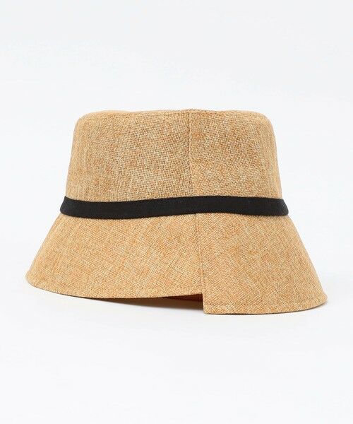 SHIPS / シップス ハット | quaranciel :〈手洗い可能〉リネン ライク リボン バケット ハット | 詳細8