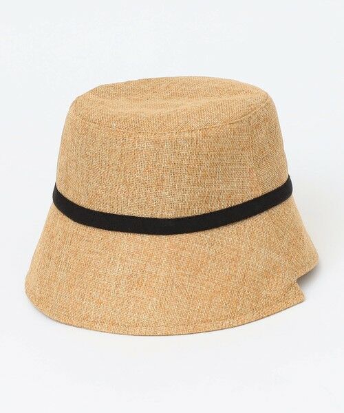 SHIPS / シップス ハット | quaranciel :〈手洗い可能〉リネン ライク リボン バケット ハット | 詳細10