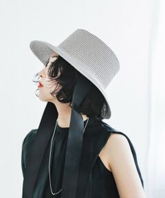 SHIPS / シップス ハット | quaranciel: リボン付き ペーパー ハット