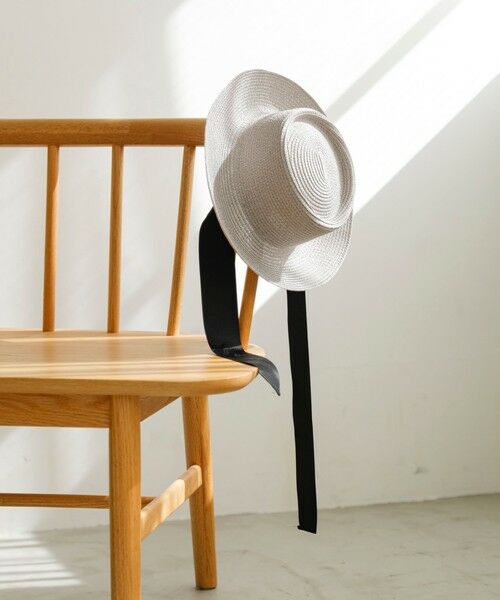 SHIPS / シップス ハット | quaranciel: リボン付き ペーパー ハット | 詳細2