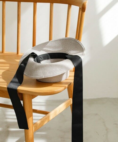 SHIPS / シップス ハット | quaranciel: リボン付き ペーパー ハット | 詳細3