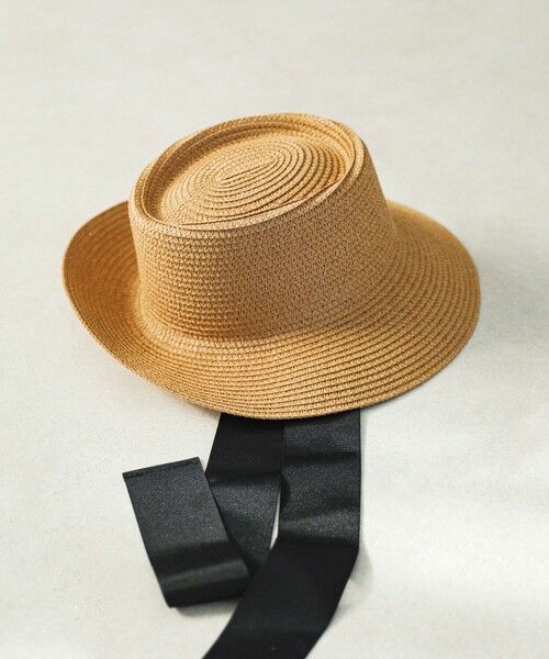 SHIPS / シップス ハット | quaranciel: リボン付き ペーパー ハット | 詳細8