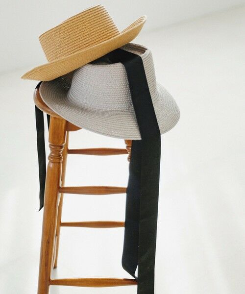 SHIPS / シップス ハット | quaranciel: リボン付き ペーパー ハット | 詳細10